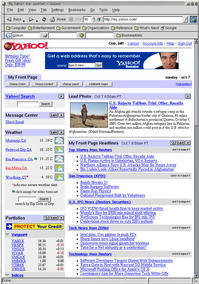Galeon screenshot